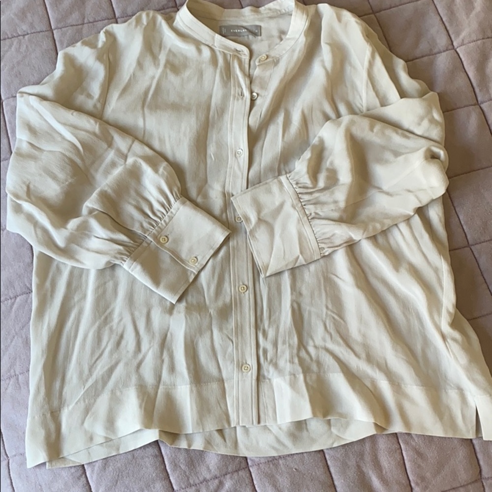 Everlane Silk Blouson blouse